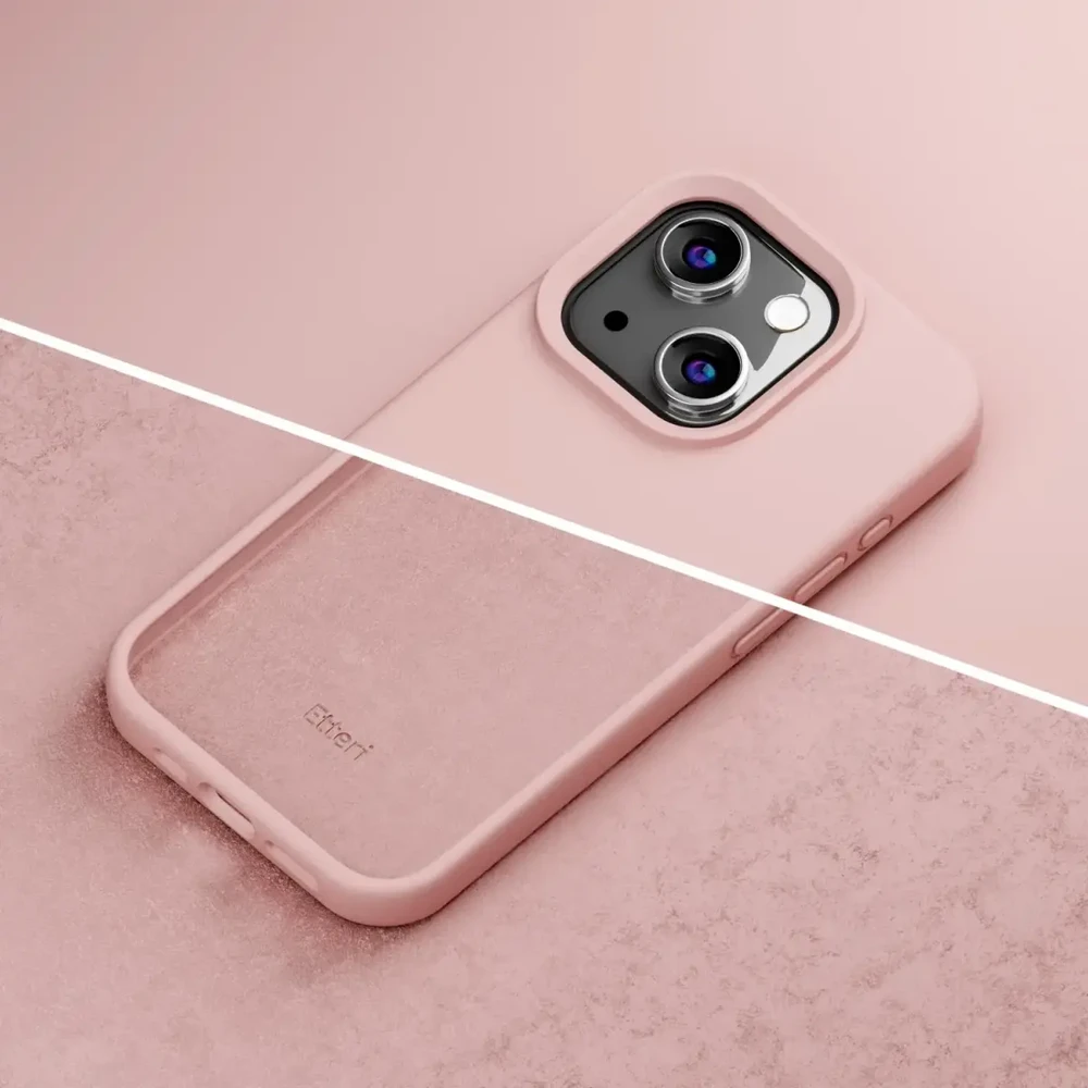 Etteri silikoninis dėklas Xiaomi Redmi 15C 5G šviesiai rožinis