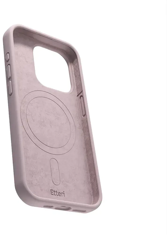 Etteri silikoninis Mag dėklas Samsung Galaxy A57 5G šviesiai rožinis