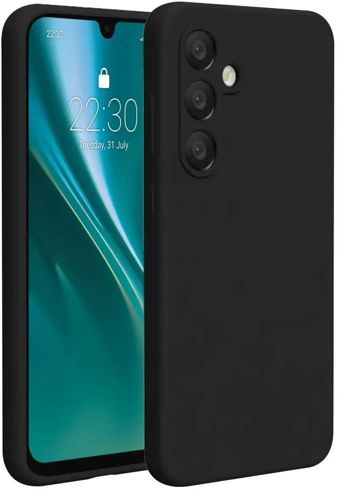 Etteri silikoninis Mag dėklas Samsung Galaxy A37 5G juodas