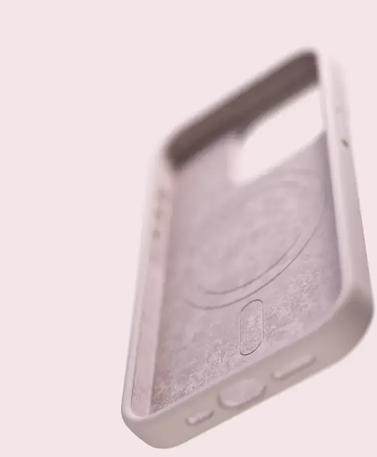 Etteri silikoninis Mag dėklas Samsung Galaxy A37 5G šviesiai rožinis