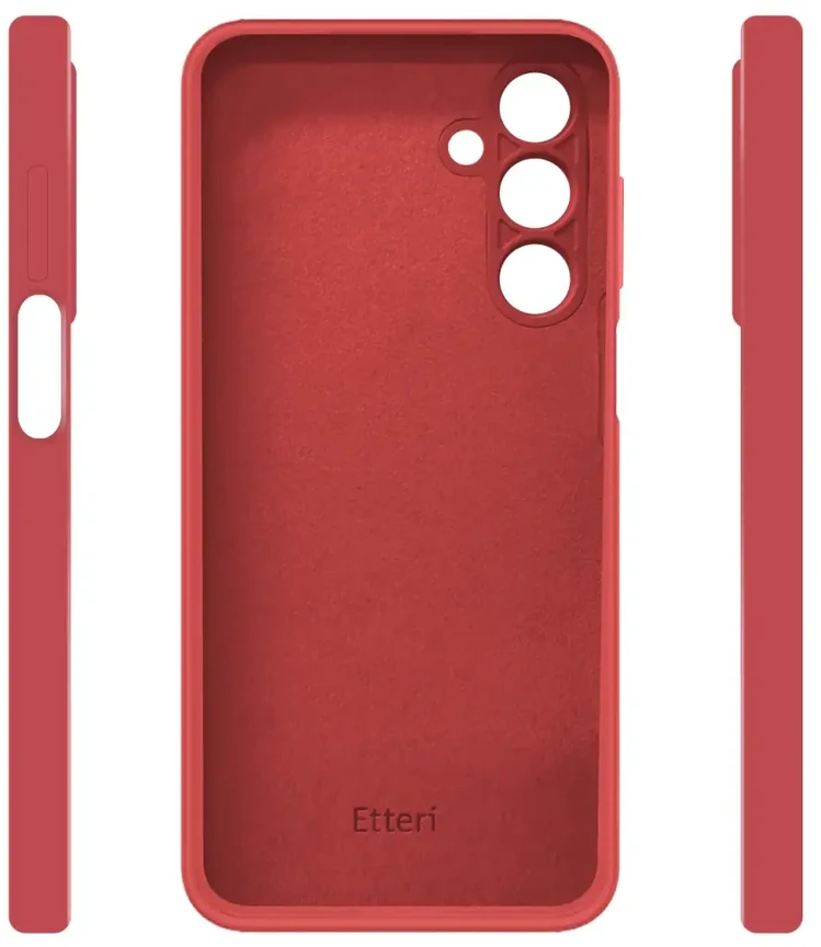 Etteri Telforceone „Eteri Silicone Mag“ dėklas, skirtas „iPhone 17 Pro Max / 18 Pro Max“, aviečių spalvos