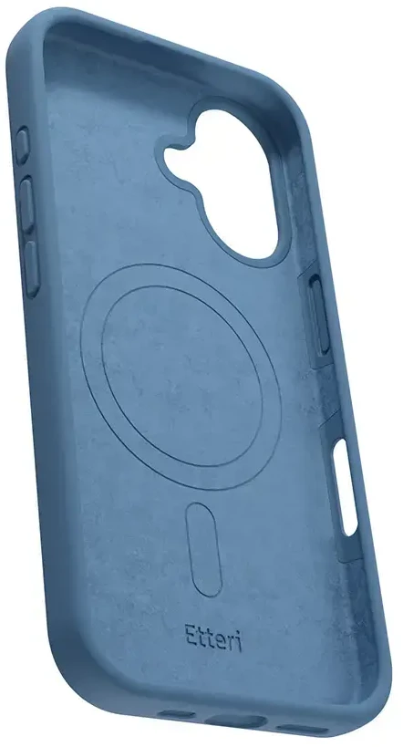 Telforceone Etteri silikoninis „Mag“ dėklas, skirtas iPhone 17 Pro Max / 18 Pro Max, tamsiai mėlynas