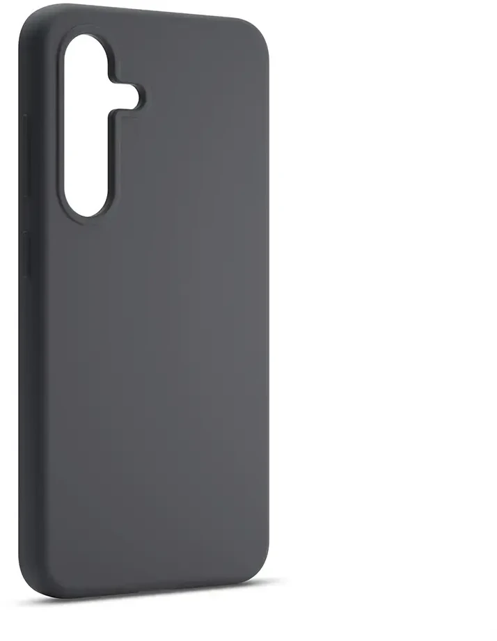 Etteri silikoninis Mag dėklas, skirtas Samsung Galaxy S25 Edge, juodas