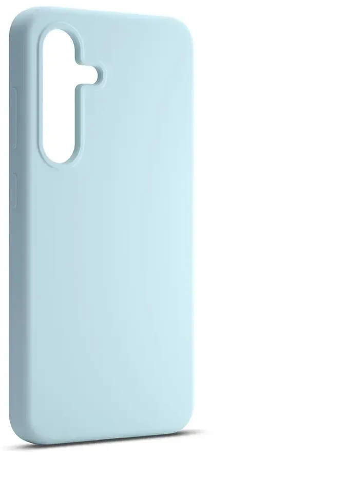 Etteri silikoninis Mag dėklas, skirtas Samsung Galaxy S25 Edge, šviesiai mėlynas