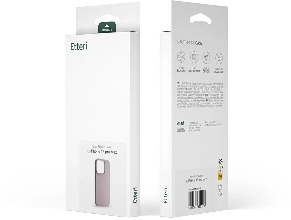 Etteri silikoninis Mag dėklas, skirtas Samsung Galaxy S25 Edge, šviesiai rožinės spalvos