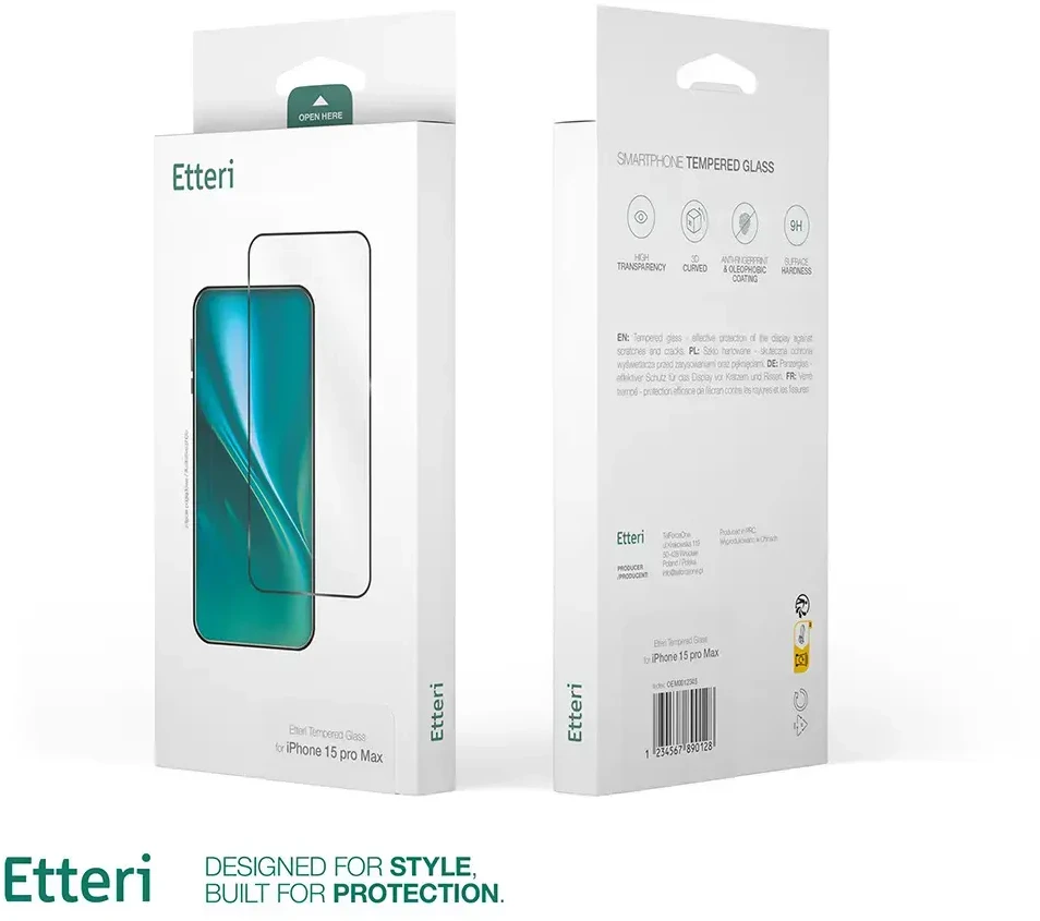Telforceone Etteri apsauginis stiklas 9D Apple iPhone 11 6,1"