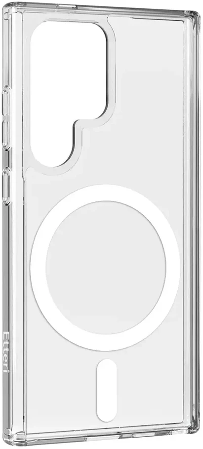 Telforceone Etteri Ultimate Mag dėklas Samsung Galaxy S24 / S25, permatomas