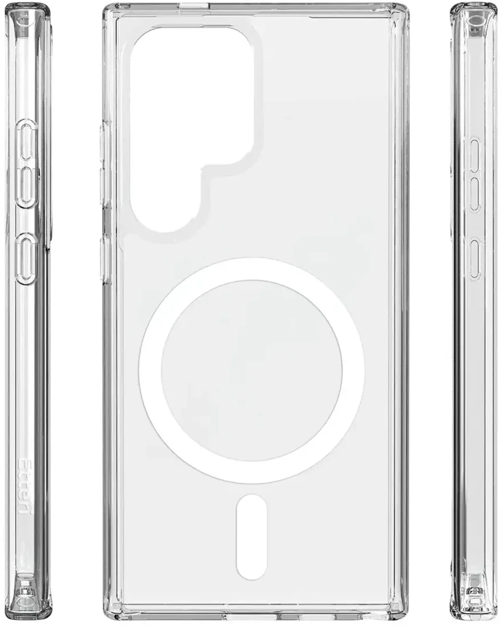 Telforceone Etteri Ultimate Mag dėklas Samsung Galaxy S24 / S25, permatomas