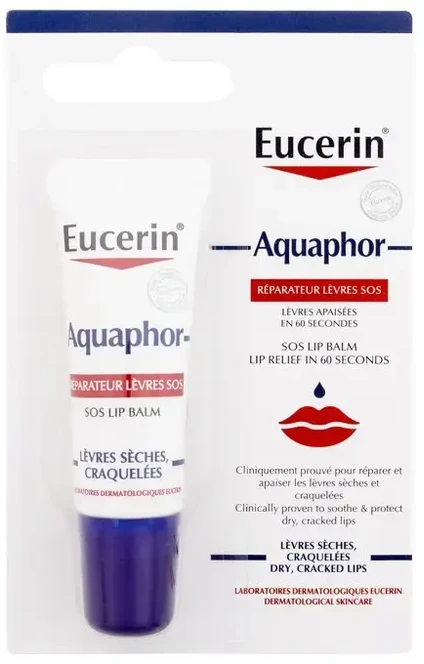 Eucerin Aquaphor SOS Lūpų balzamas Lūpų balzamas
