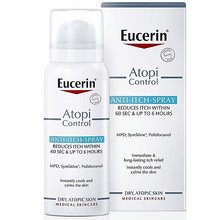 Eucerin AtopiControl Anti-Itch-Purškiklis Body Vanduo unisex, 50 ml