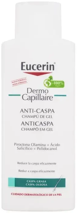 Eucerin Dermo Capillaire gelinis šampūnas nuo pleiskanų, 250 ml