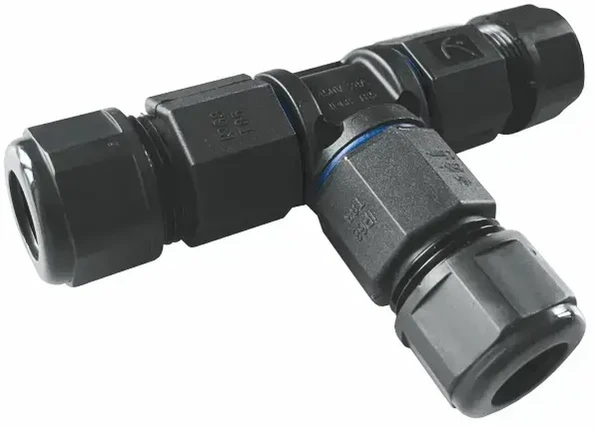 Eurolight Jungtis hermetiška laidams 3polių 250V 16A 0.5-2.5mm2 IP68