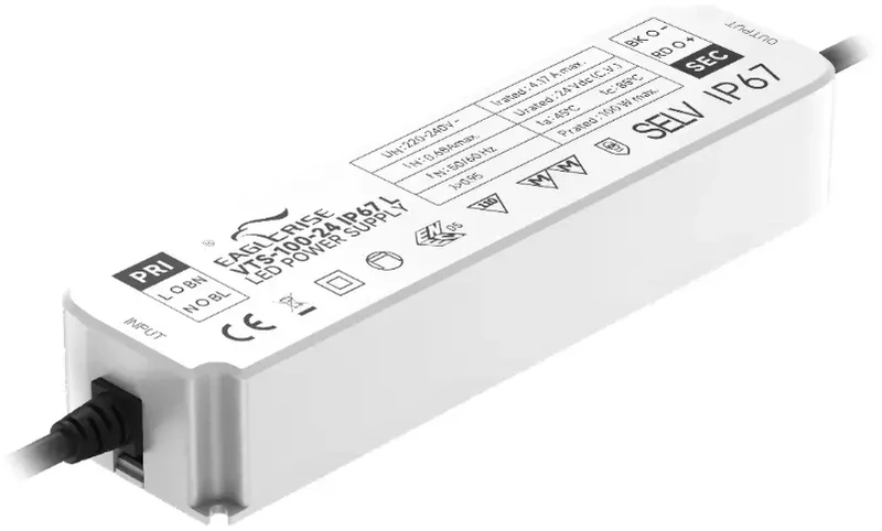 Eurolight Maitinimo šaltinis 100W 24V IP67