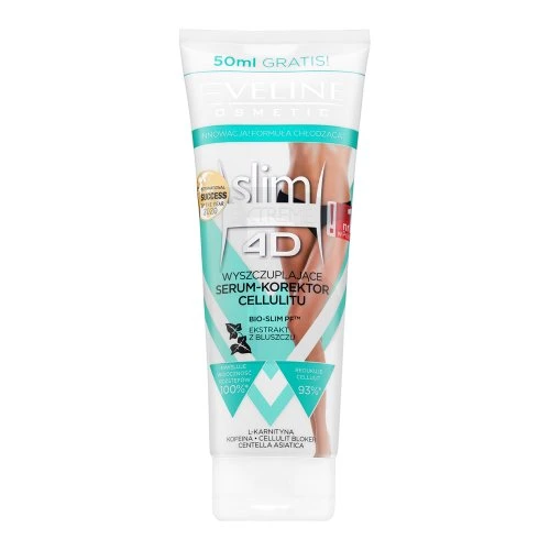 Eveline Cosmetics Eveline Slim Extreme 4D Thermo Active liekninamasis serumas nuo celiulito, 250 ml
