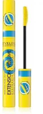 Eveline Cosmetics Eveline Volume Extension Push Up Volume & Curl Blakstienų tušas 10ml
