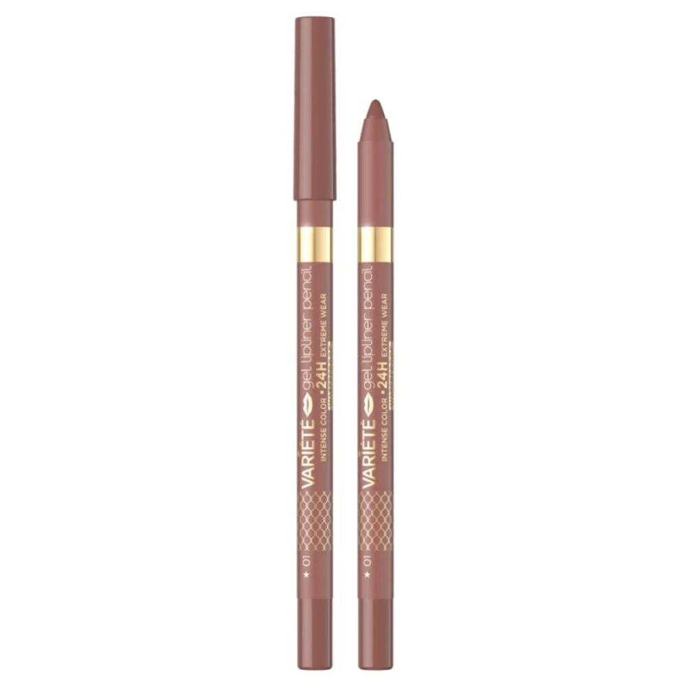 Eveline Cosmetics Variete Gel Lipliner Pieštukas 01