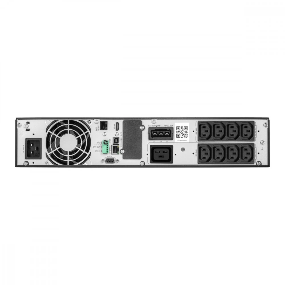 UPS Sistema - Ever Powerline RT Pro 3000, Juoda