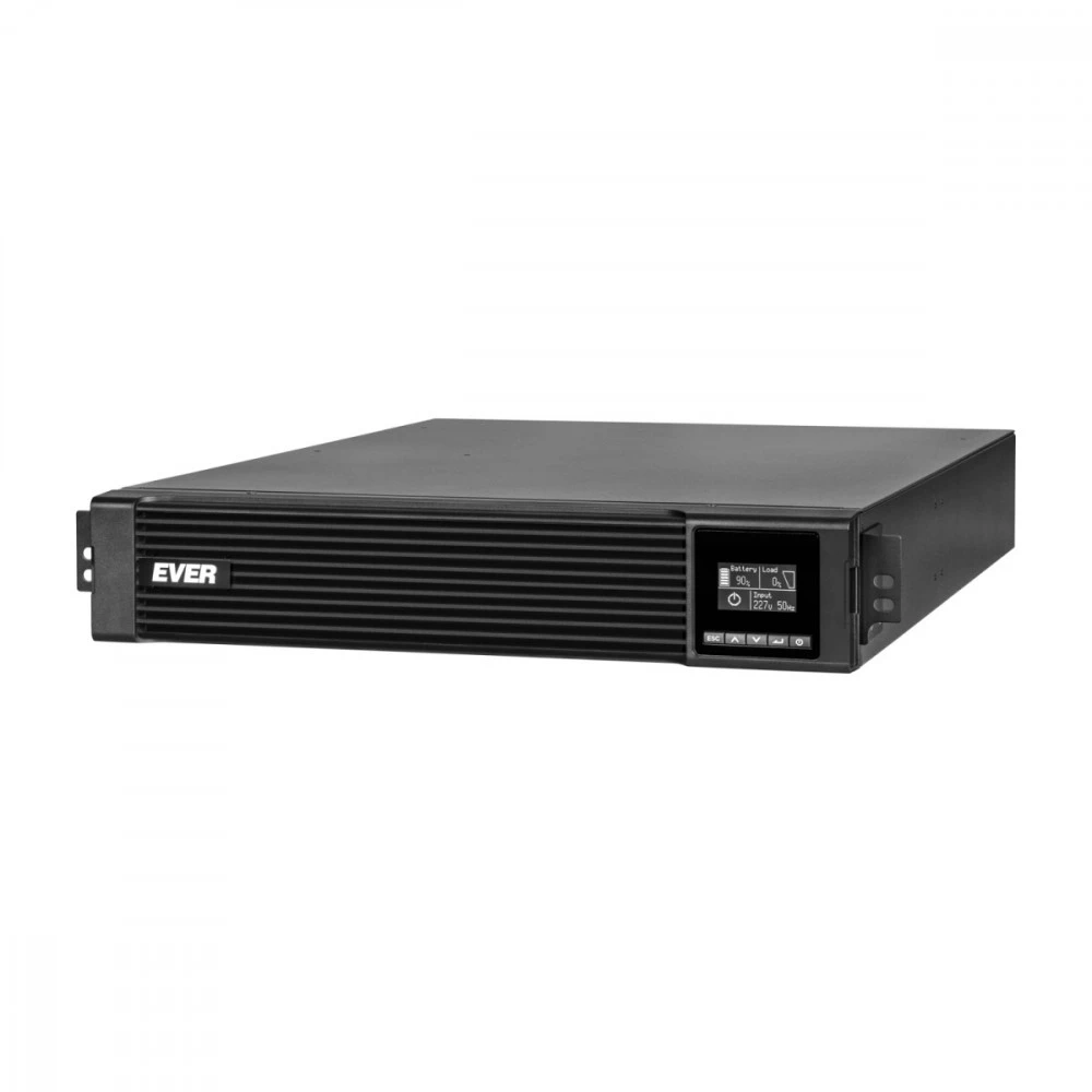 UPS Sistema - Ever Powerline RT Pro 3000, Juoda