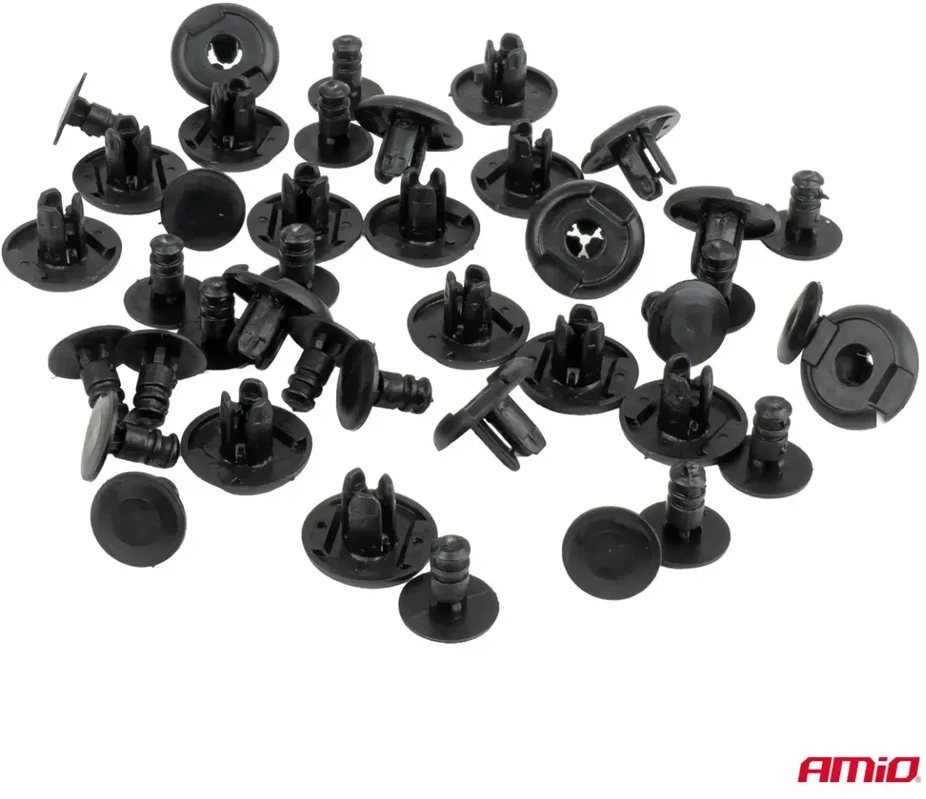 Inkarinių kaiščių rinkinys 10 mm ir 6.5 mm, 20 vnt. amio-05036