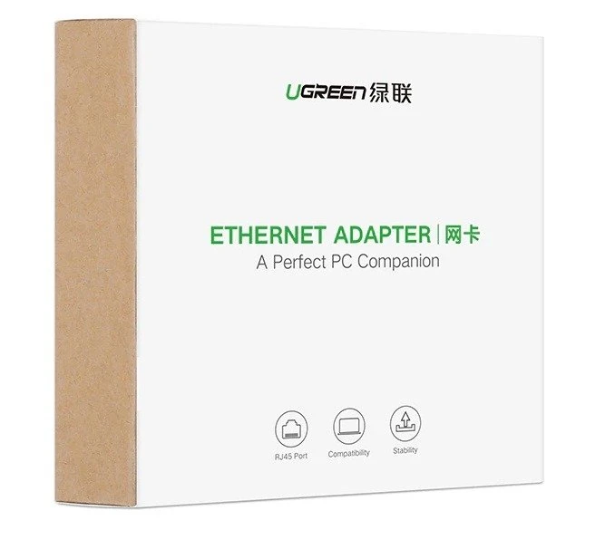 Išorinis adapteris UGREEN Gigabit Ethernet USB 3.0 (pilkas)