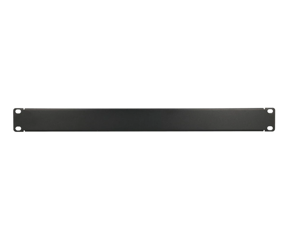 Extralink 1U 19" Front Panel, Juodas
