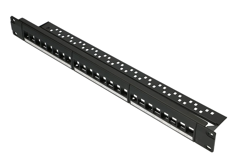 EXTRALINK 24 prievadų UTP 19 colių modulinis pataisų skydelis