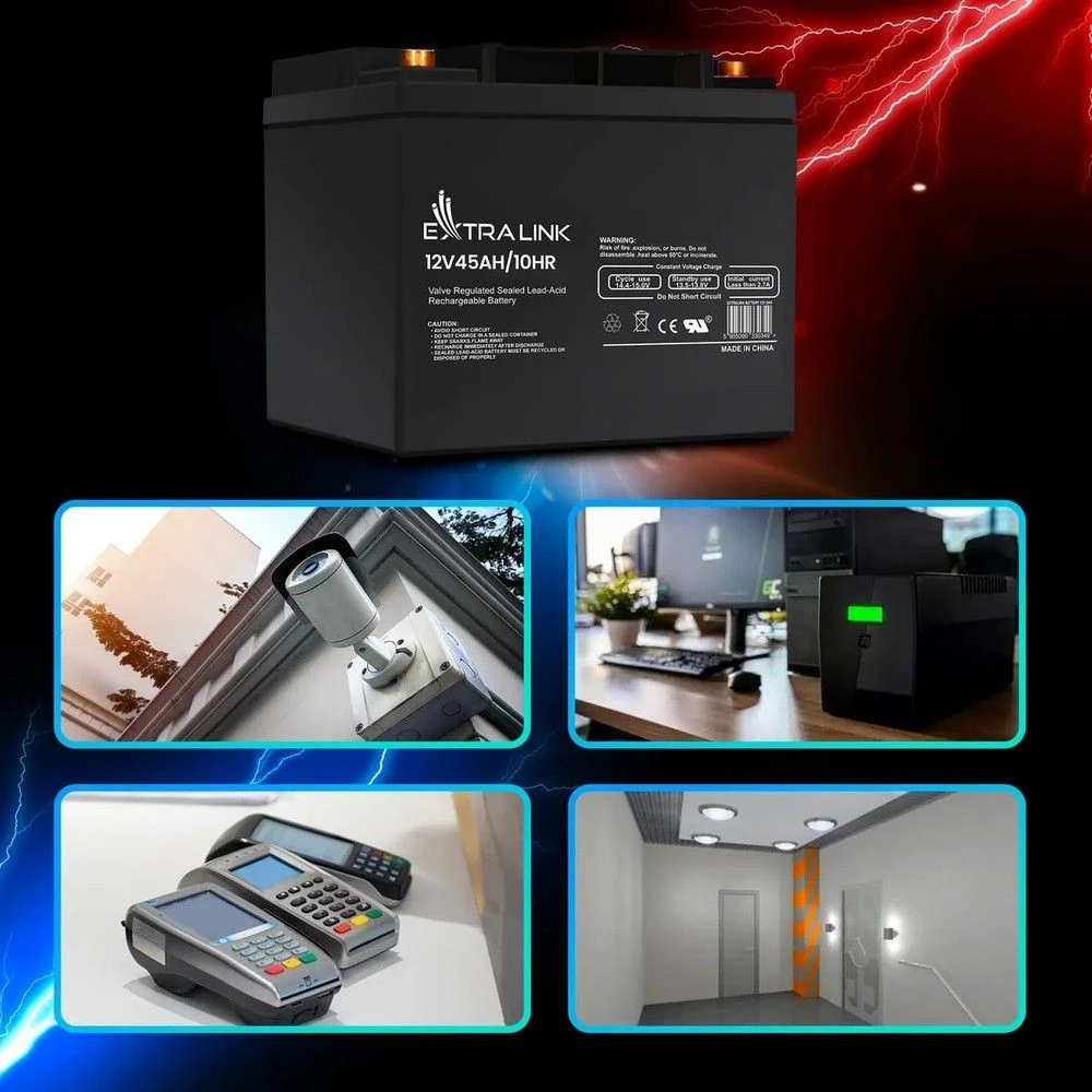 Extralink Akumuliatorius AGM 12V 45AH