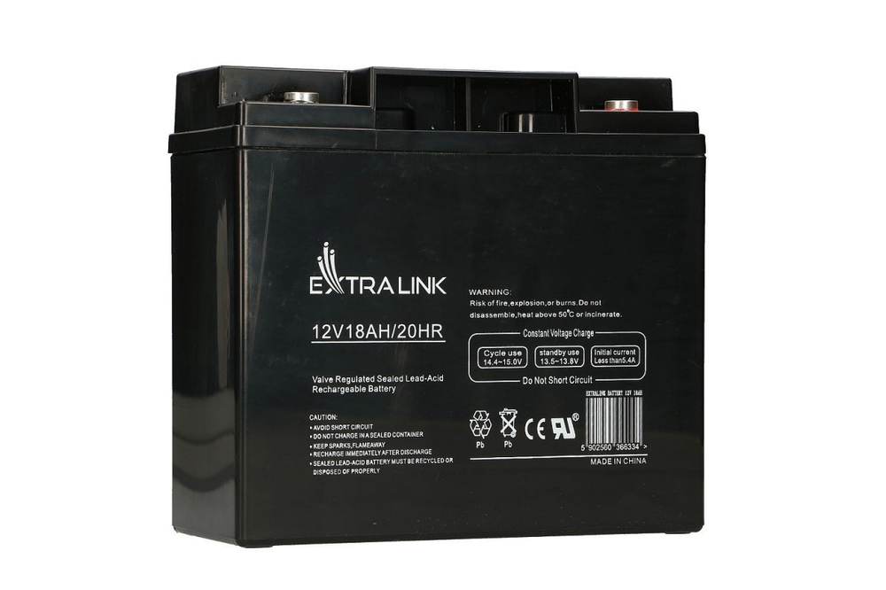 Akumuliatorius Extralink AGM 12V 18AH