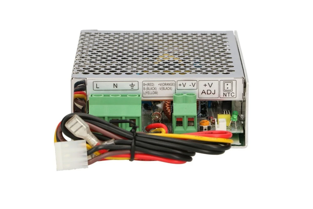 EXTRALINK SCP-50-24 maitinimo šaltinis su akumuliatoriaus įkrovikliu 27.6V 50W 24V