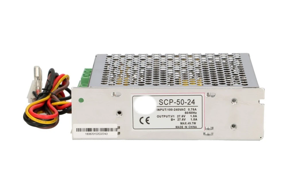 EXTRALINK SCP-50-24 maitinimo šaltinis su akumuliatoriaus įkrovikliu 27.6V 50W 24V