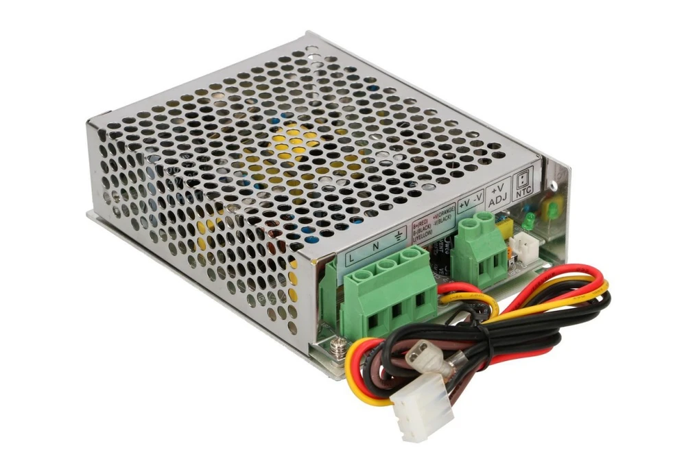 EXTRALINK SCP-50-24 maitinimo šaltinis su akumuliatoriaus įkrovikliu 27.6V 50W 24V