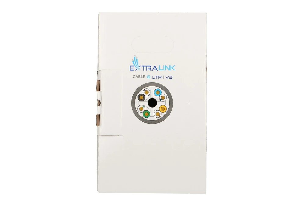 EXTRALINK CAT6 UTP U/UTP V2 vidaus vytos poros 305m