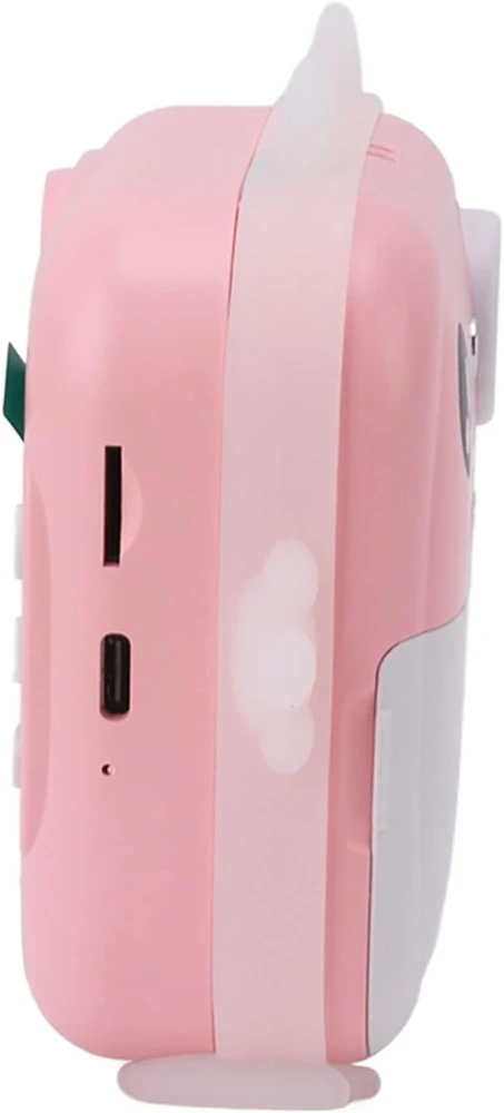 Extralink EPP-003 Rožinė | Mini terminis spausdintuvas su kamera | 3 ritinėliai terminio popieriaus, 2,5" LCD ekranas, Bluetooth, USB-C, 1000 mAh