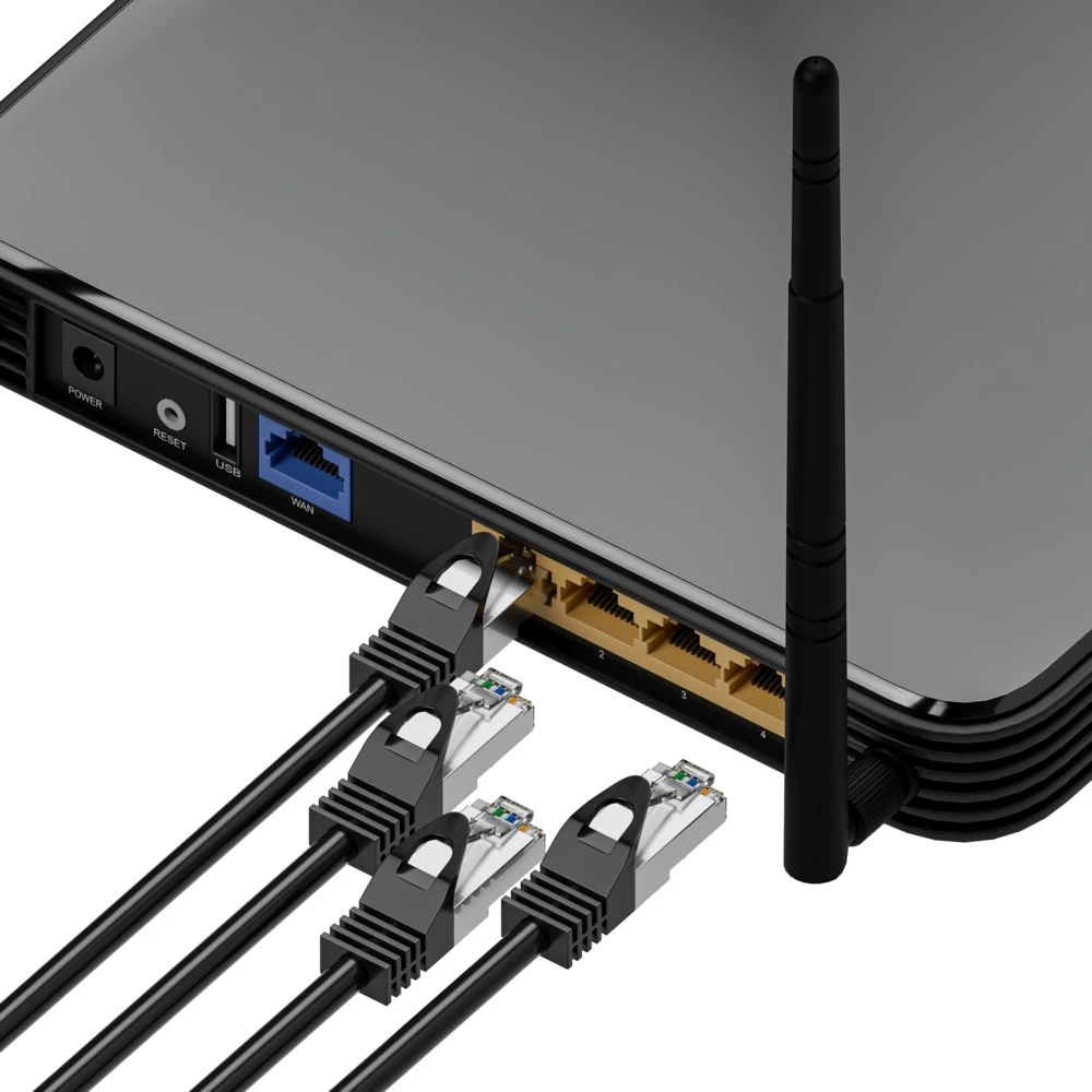Extralink Kat.5e FTP 0.5m | Miedź