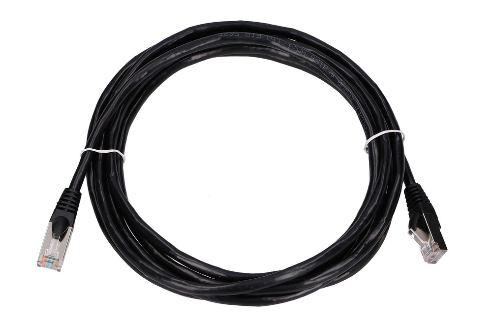 Extralink LAN tinklo kabelis Patchcord CAT.5E FTP, 3m, folijuota vytos poros, varinis