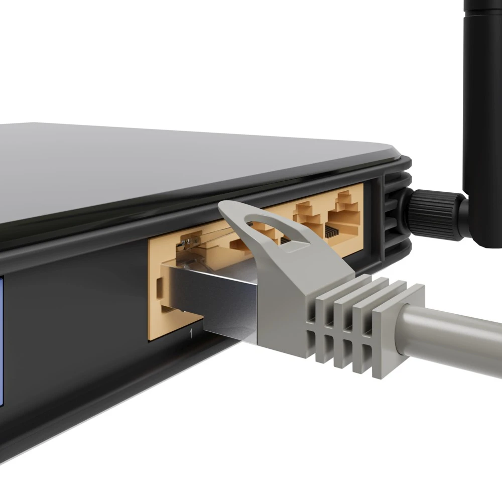 Extralink LAN LAN Patchcord CAT.5E UTP 2m vytos poros, varinis