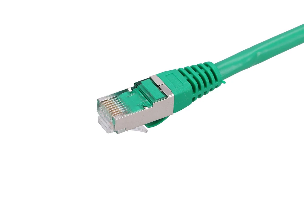 „Extralink Cat.6 FTP“ 3 m | LAN jungiamasis laidas | Varinis susuktos poros tinklo kabelis 1 Gbit/s [KOPIJA]