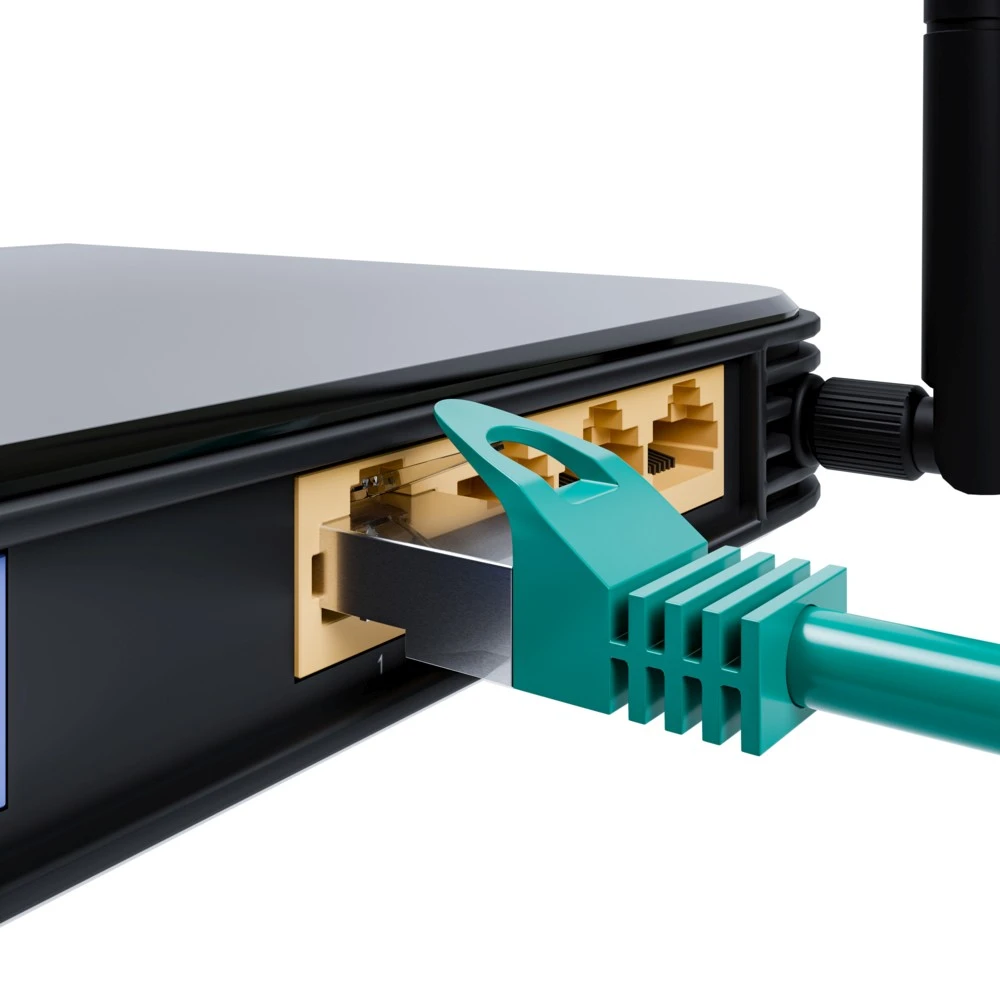 „Extralink Cat.6 FTP“ 3 m | LAN jungiamasis laidas | Varinis susuktos poros tinklo kabelis 1 Gbit/s [KOPIJA]