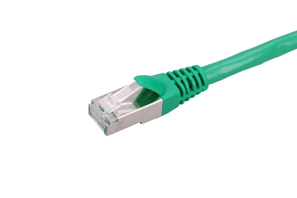 „Extralink Cat.6 FTP“ 3 m | LAN jungiamasis laidas | Varinis susuktos poros tinklo kabelis 1 Gbit/s [KOPIJA]