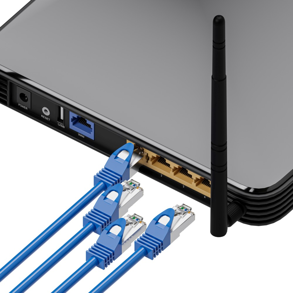 Extralink Kat.6A S/FTP 10m | Miedź | 10Gbit/s