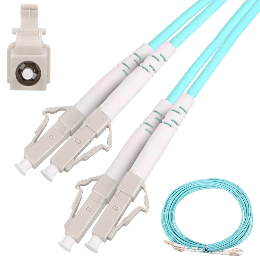 Extralink LC/UPC-LC/UPC | Daugiamodis, OM3, Dvipusis, 3 mm, 5 m