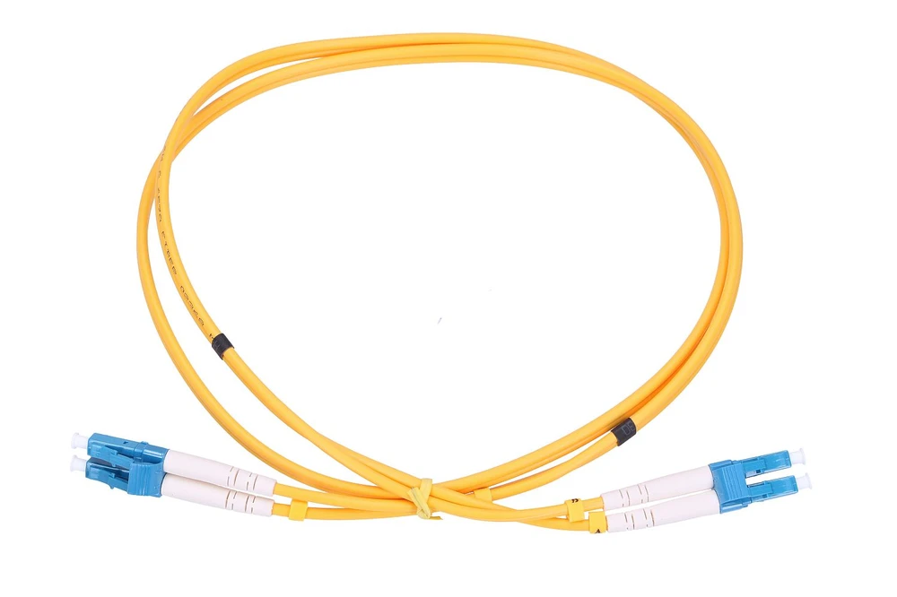 Extralink LC/UPC-LC/UPC | Jednomodowy, Duplex, G652D, PVC, 3mm, 1m