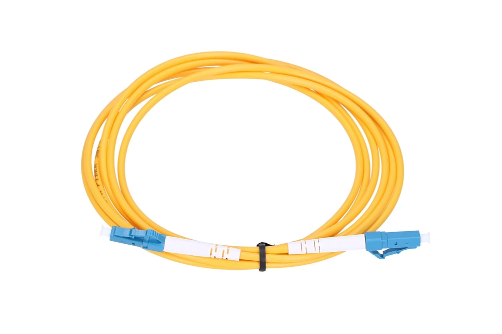 „Extralink“ LC/UPC į LC/UPC jungiamasis laidas, vienmodis, simpleksas, G652D, 3 mm, 0,5 m