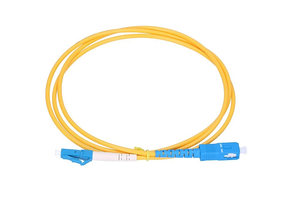 Extralink Patchcord LC / UPC-SC / UPC Singlemode Simplex 1m
