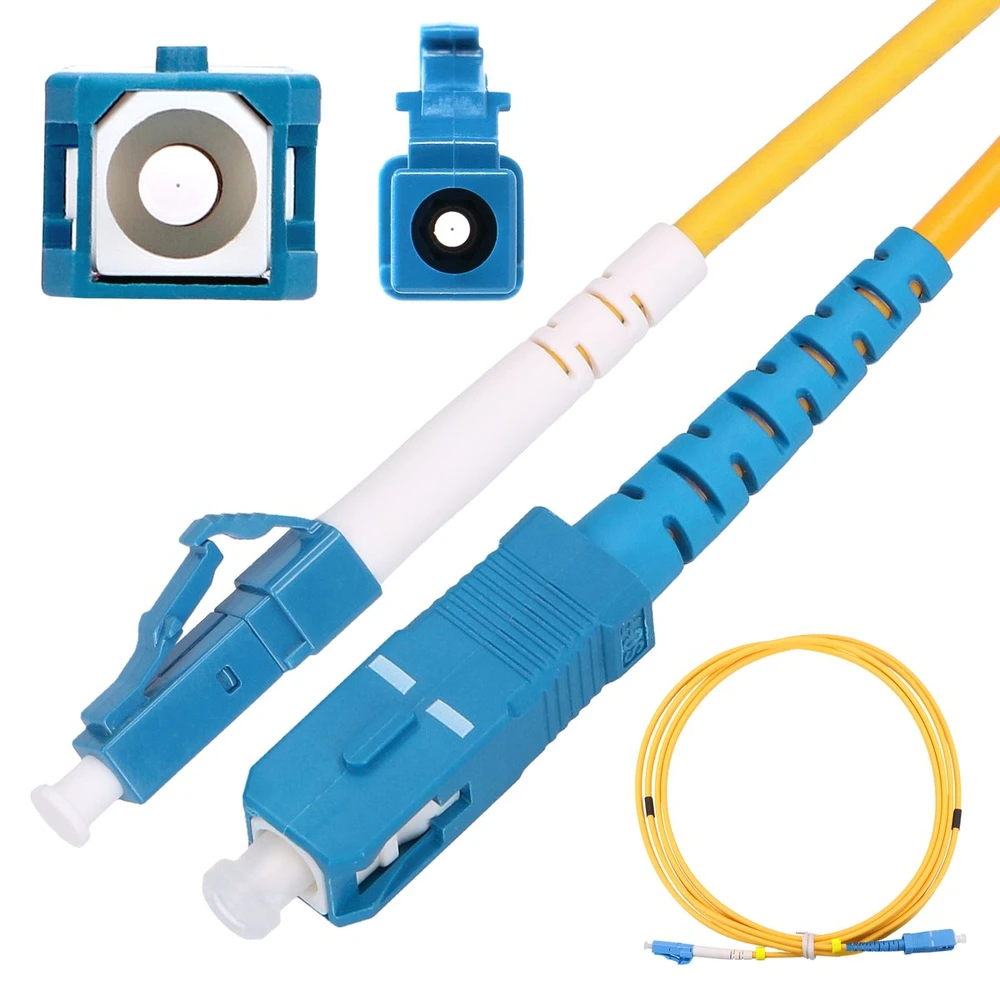Extralink Patchcord LC / UPC-SC / UPC Singlemode Simplex 1m