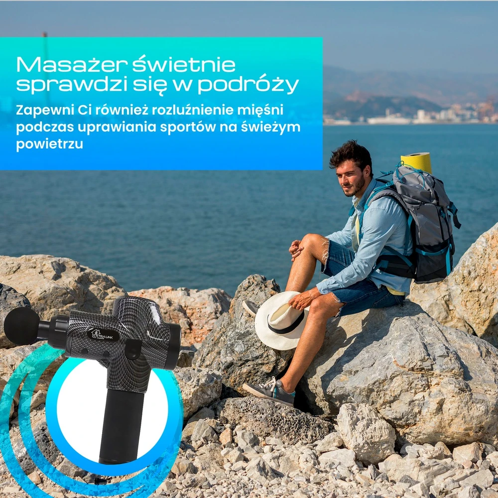Extralink Masažo pistoletas Pro