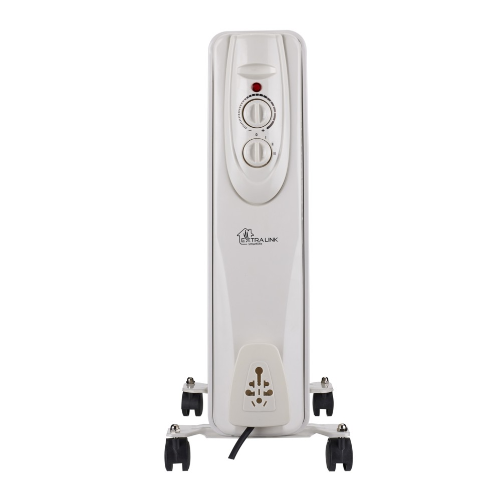 Extralink NY-25W1 | Elektrinis alyvos radiatorius | 2500 W, 11 briaunų