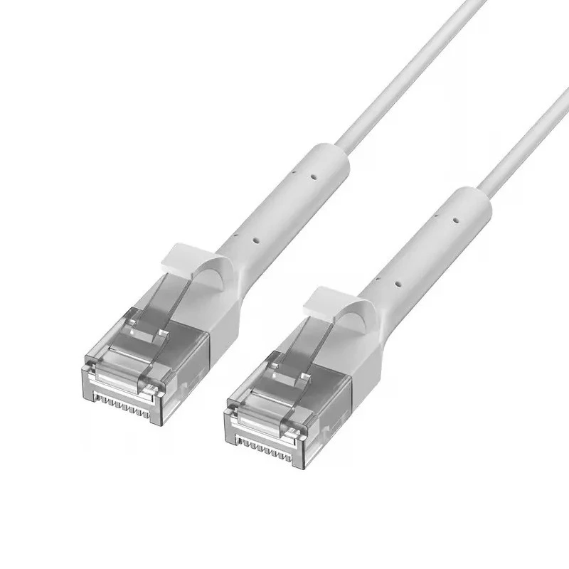 Extralink Cat.6A U/FTP 10m 1Gbps Baltas | LAN Patchcord | Varinis Vytos poros tinklo kabelis, nutrūkęs antgalis