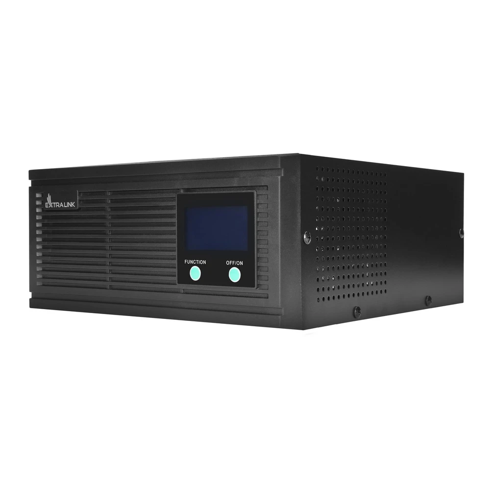 Extralink PIORUN EX.31148 maitinimo adapteris / inverteris Automatinis 1600 W Juoda