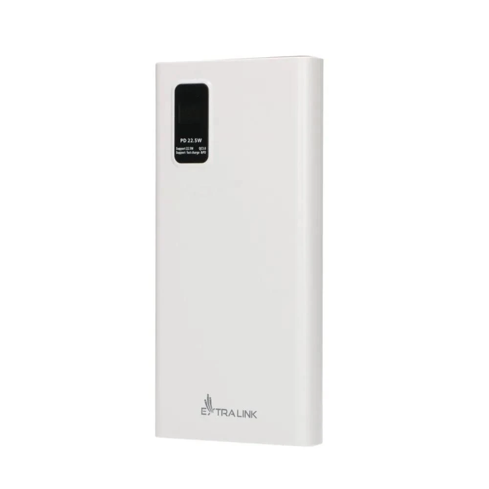 Extralink powerbank EPB-067B 10000mAh greito įkrovimo balta